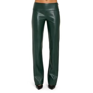 Amanda Uprichard Regency Pants in Moss NWT